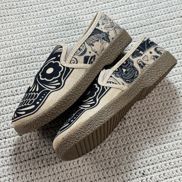 Mike Giant Slip On Shoes Men 5 Limited Release Latino Street Day Dead Skull main image 6